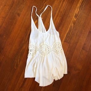 Free People Lace Tank Top